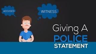 Giving a Police Statement in Australia