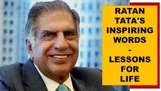 Ratan Tata's Legacy: An Inspiring Speech with Timeless Lessons for all.