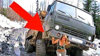 Extreme Dangerous Monster Logging Woodruck Driving Skill, Fastest Climbing TruckHeavy Equipment •BRS