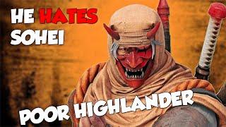 Sohei Mass Destruction Poor Highlander Doesn't Know What To Do | For Honor