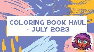 Another Amazon Coloring Book Haul | July 2023