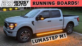 Lumastep M1 Running Boards Install on F150