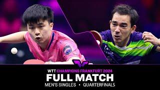 FULL MATCH | Lin Yun-Ju vs Hugo Calderano | MS QF | #WTTFrankfurt 2024