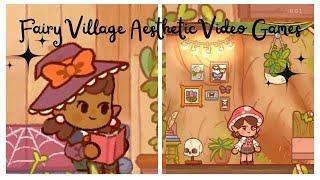 THE MOST Aesthetic Video Game By Far| Fairy Village Walkthrough Android & IOS