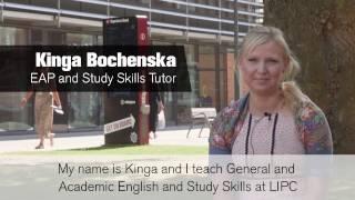 De Montfort University, Leicester International Pathway College: Teacher (Kinga)