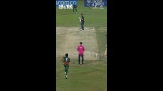BOWLED! Taskin Ahmed cleans up Will Young for a duck! | #ChampionsTrophyOnJioStar
