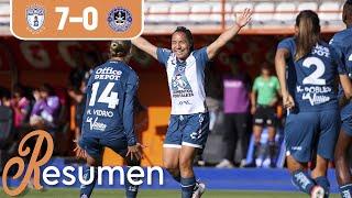 PACHUCA 7-0 MAZATLÁN J8 | Las TUZAS mandan con PASO PERFECTO