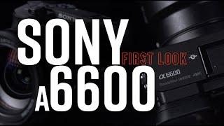 Sony a6600 Mirrorless Digital Camera | First Look