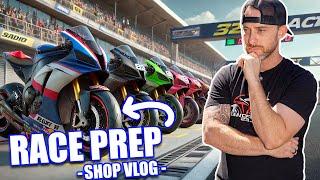 The Shop Is Full Of Race Bikes! - Shop Vlog