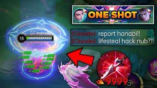 HANABI NEW SEASON LIFESTEAL HACK BUILD (MUST TRY) (hanabi best build 2025!)