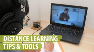 Distance Learning Tips & Tools