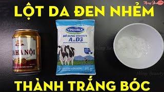 Cách Làm Da Mặt Trắng Mịn Bằng Bia Và Sữa Tươi Chỉ Sau 1 Đêm