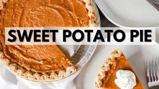 The BEST Brown Butter Sweet Potato Pie!