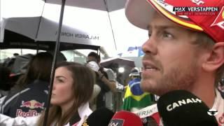 What Sebastian Vettal said about Max Verstappen post race BrazilGP