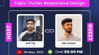 Flutter Responsive App Design with The Flutter Way @TheFlutterWay