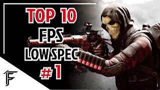 Top 10 FPS Shooter Games for Low Spec PC Part #1 on 2021 | 512 MB VRAM | Intel HD Graphics