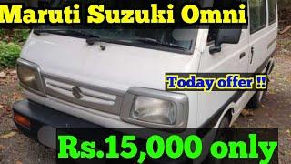 Low price Second hand Maruti Suzuki Omni car for sale | RK Vehicles