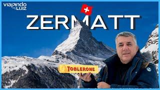 MOUNT "TOBLERONE" IN ZERMATT IN SWITZERLAND