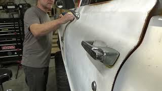 Aligning body panels on a 1971 Chevy Blazer