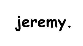 jeremy.