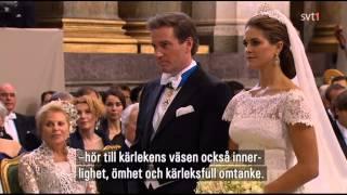 Princess Madeleine bröllop - wedding - pulmatseremoonia ( kokkuvõte )