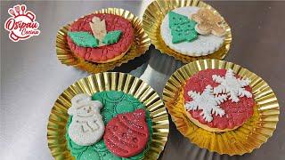 DECORACIÓN DE GALLETAS NAVIDEÑAS | Osipau Cocina