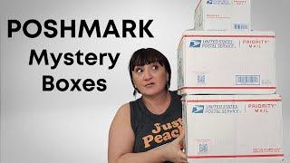 Unboxing Some Mystery Boxes From POSHMARK | Clothing And Jewelry | All From Same Seller