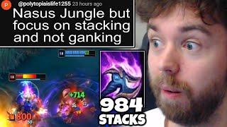 My team was raging at my only Stacking Nasus Jungle but I'll show them why I was busy. | Aatrox Top