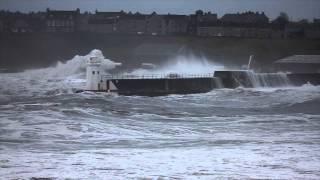 Storm in Wick Bay 15/12/12