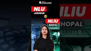 NLU Jodhpur vs NLIU Bhopal: Which Law School is Best? #nlus