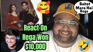 GoldyBhai React On Rega Wins $10,000 In eSports Awards | Trolling Rega's English  #mortal #rega