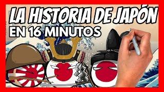  La historia de JAPÓN en 16 minutos | Resumen rápido y fácil