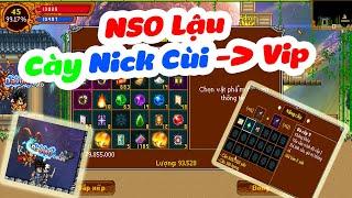 Review NSO Lậu - Hành trình Cày Nick ĐAO cùi lên Vip ninja School