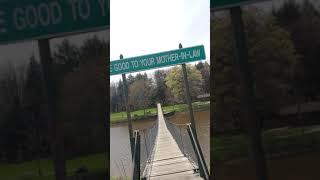 The swinging bridge