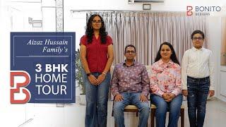 3BHK Home Tour | Modern Home Interiors | Mumbai | Bonito Designs