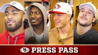 Warner, Samuel Sr., McCaffrey, Bosa Look Ahead to Bills Matchup | Press Pass