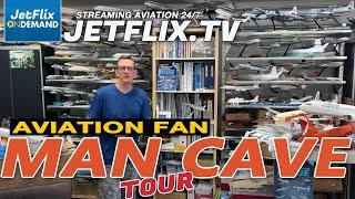 AVIATION ENTHUSIAST MAN CAVE TOUR with Henry Tenby