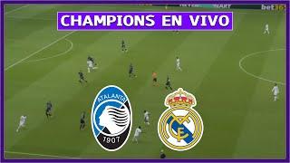  ATALANTA vs REAL MADRID EN VIVO  JUEGA MBAPPE POR CHAMPIONS LEAGUE 2024 | LA SECTA DEPORTIVA