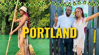 THINGS TO DO IN PORTLAND JAMAICA| @osheas876kitchen  + RIO GRANDE RAFTING | Kayy Moodie