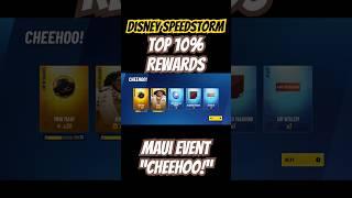 All Top 10% Rewards from Maui’s “CHEEHOO!” Event #disneyspeedstorm #disney #maui #moana #racing