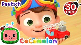 Das bunte Autolied | CoComelon Deutsch | Cartoons und Kinderlieder