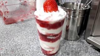 生딸기 요거트 만들기 Fresh Strawberry yogurt