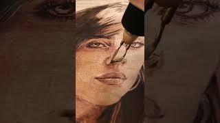 Выжигание по дереву #art