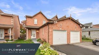 Ideal Starter Home For Sale in Ajax with Backyard Patio and Garage | Dan Plowman Team