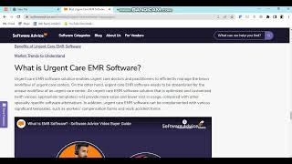 URGENT CARE EMR 2023