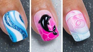 New Nail Art Designs Ideas #tutorial | Best Short Nails Art Compilation