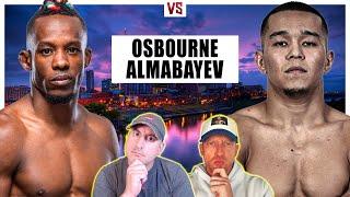 UFC Nashville: Ode Osbourne vs. Asu Almabaev Prediction, Bets & DraftKings