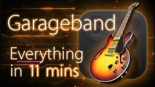 Garageband - Tutorial for Beginners in 11 MINUTES!  [ FULL GUIDE ]