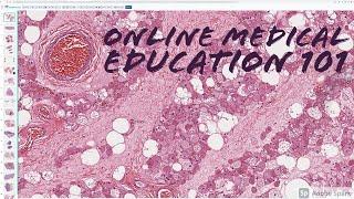 Online Medical Education 101: How I Use Videos, Digital Pathology Slides, & Social Media to Teach