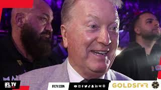 FRANK WARREN BRUTALLY HONEST ON BAKOLE-PARKER, REVEALS EXTENT OF SHEERAZ INJURY & TALKS USYK/AJ/FURY